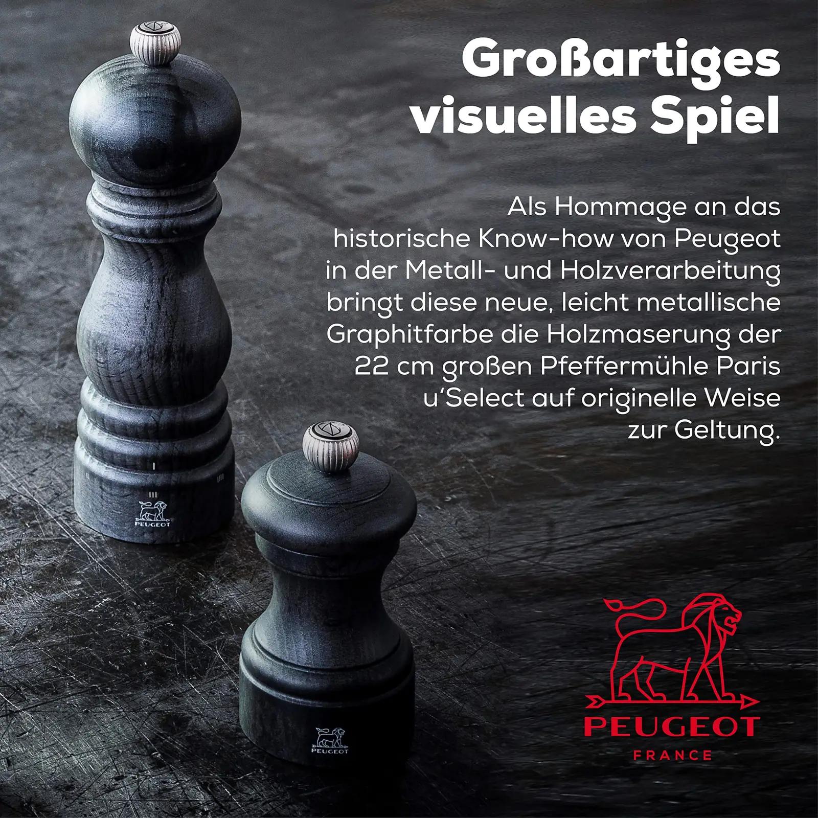 PEUGEOT grafiitpuitne pipramõõtja 22 cm – elegantne kingiidee – pilt 6