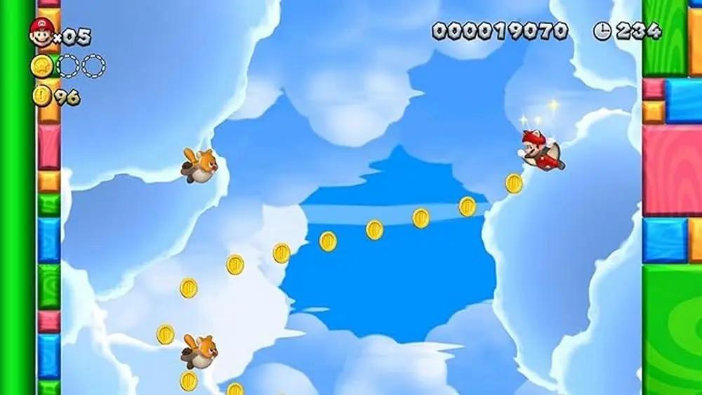 Nintendo Super Mario Bros U-Switch – klassikaline mängukogemus – pakend ja tarvikud
