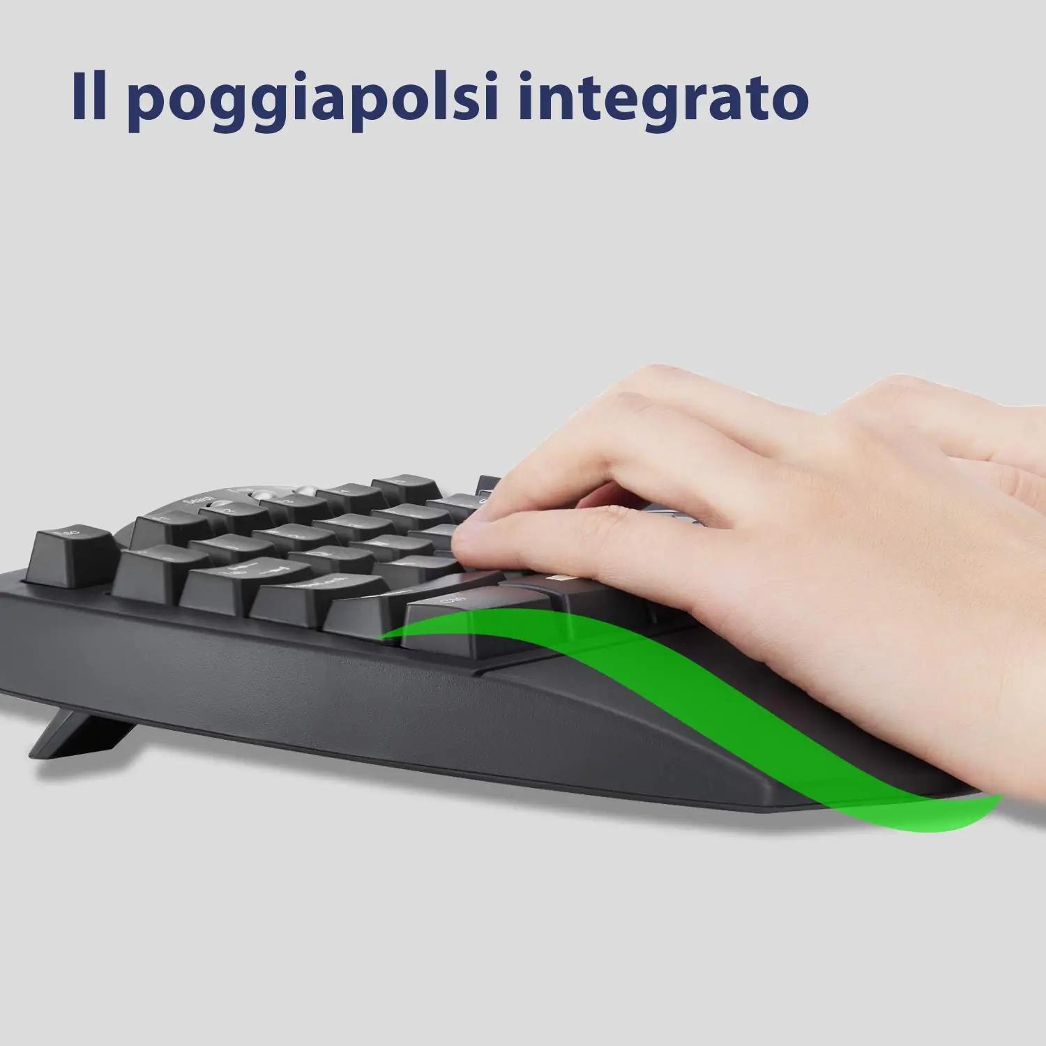 Perixx ergonoomiline jagatud klaviatuur – mugav igapäevaks – pilt 8