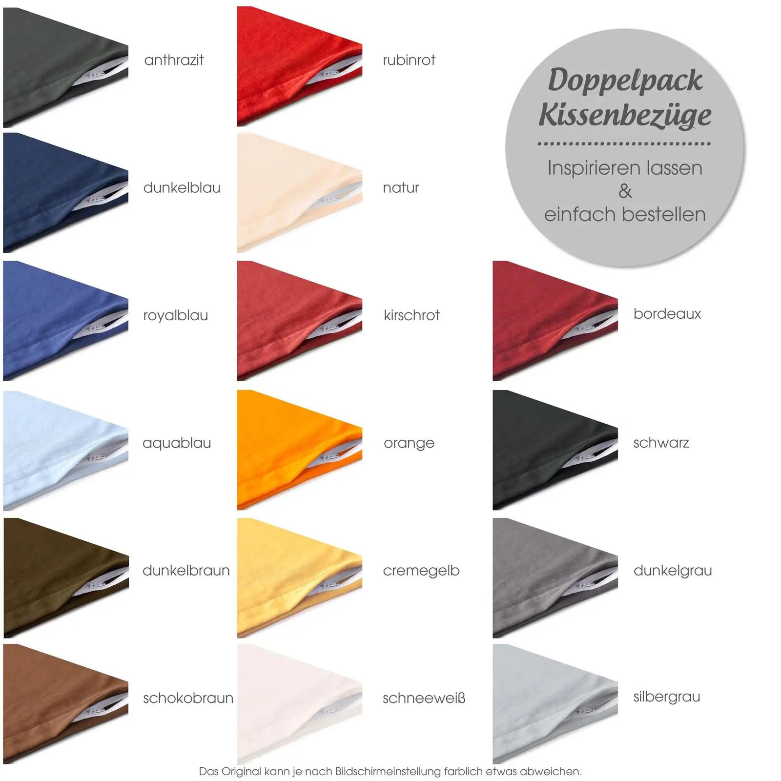 aqua-textil pehme puuvillane külgpatja padjapüüri komplekt (2) – pilt 7