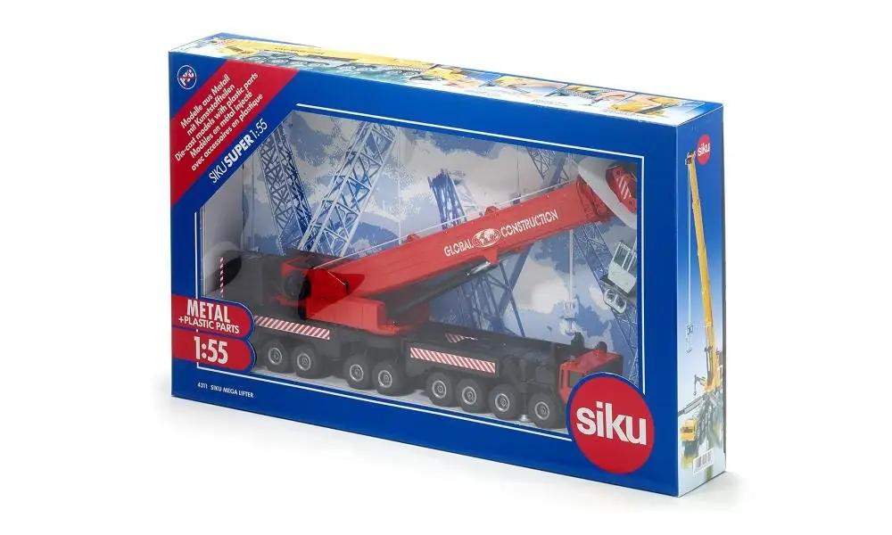 Siku metallist Mega Lifter kraana mudel – kvaliteetne kingiidee – detailne vaade