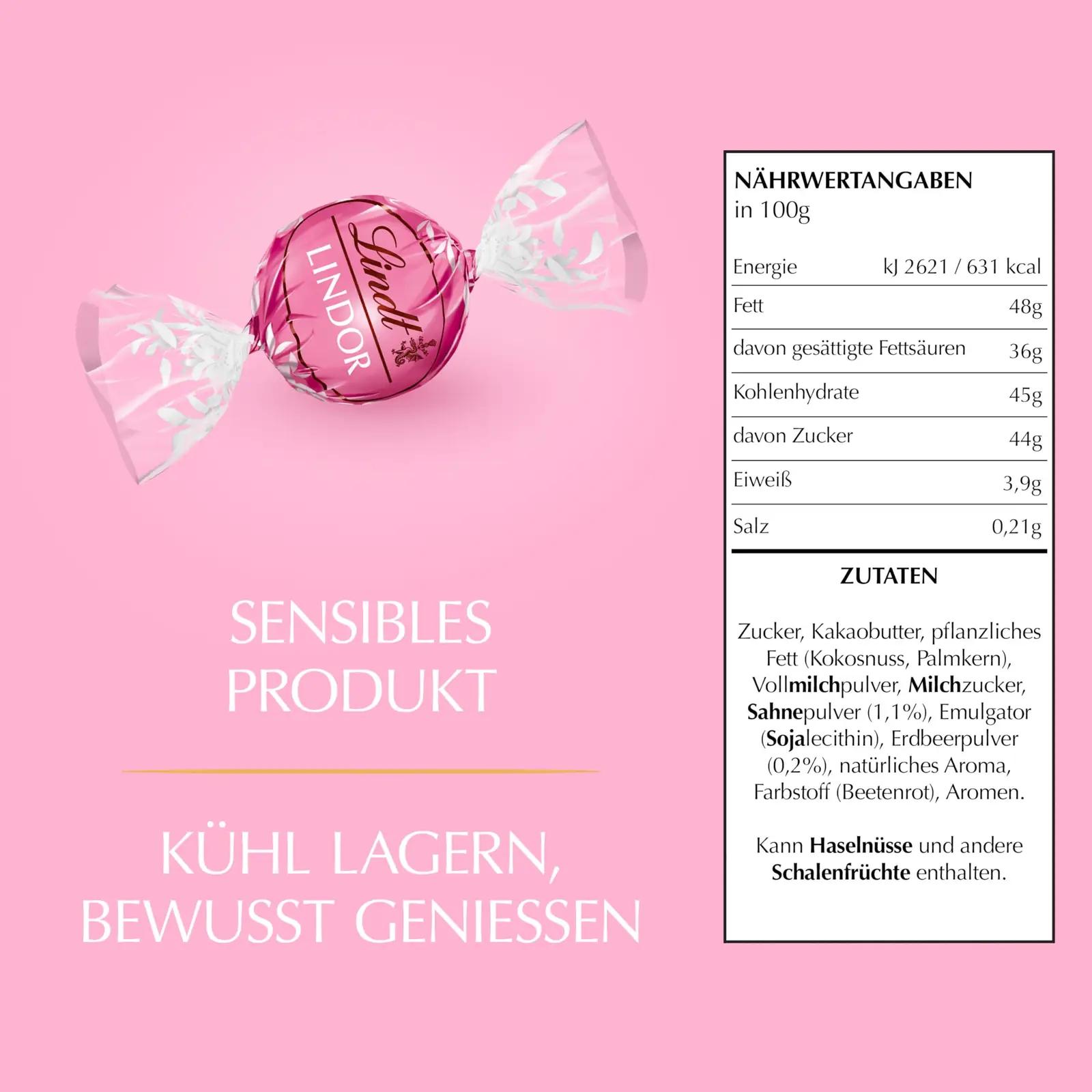 Lindt luksuslik valge šokolaad 1 kg – kingitus ja jagamiseks – detailne vaade