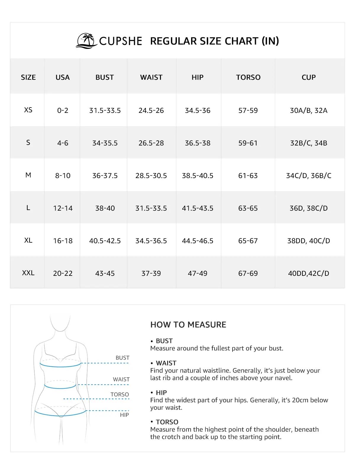 CUPSHE stiilne must monokini – mugav ja salendav XL – pilt 7