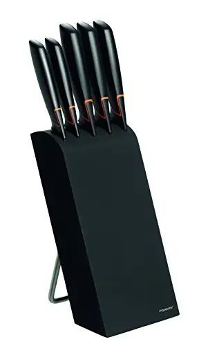 Fiskars disainitud nuga hoidja koos 5 noaga – kestev pärn – pilt 11