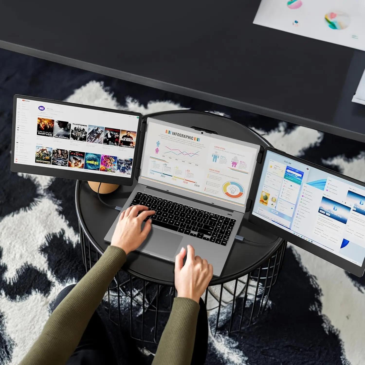 KEFEYA 14″ kaasaskantav FHD monitor – lisakuva äriks ja koduks – pilt 8