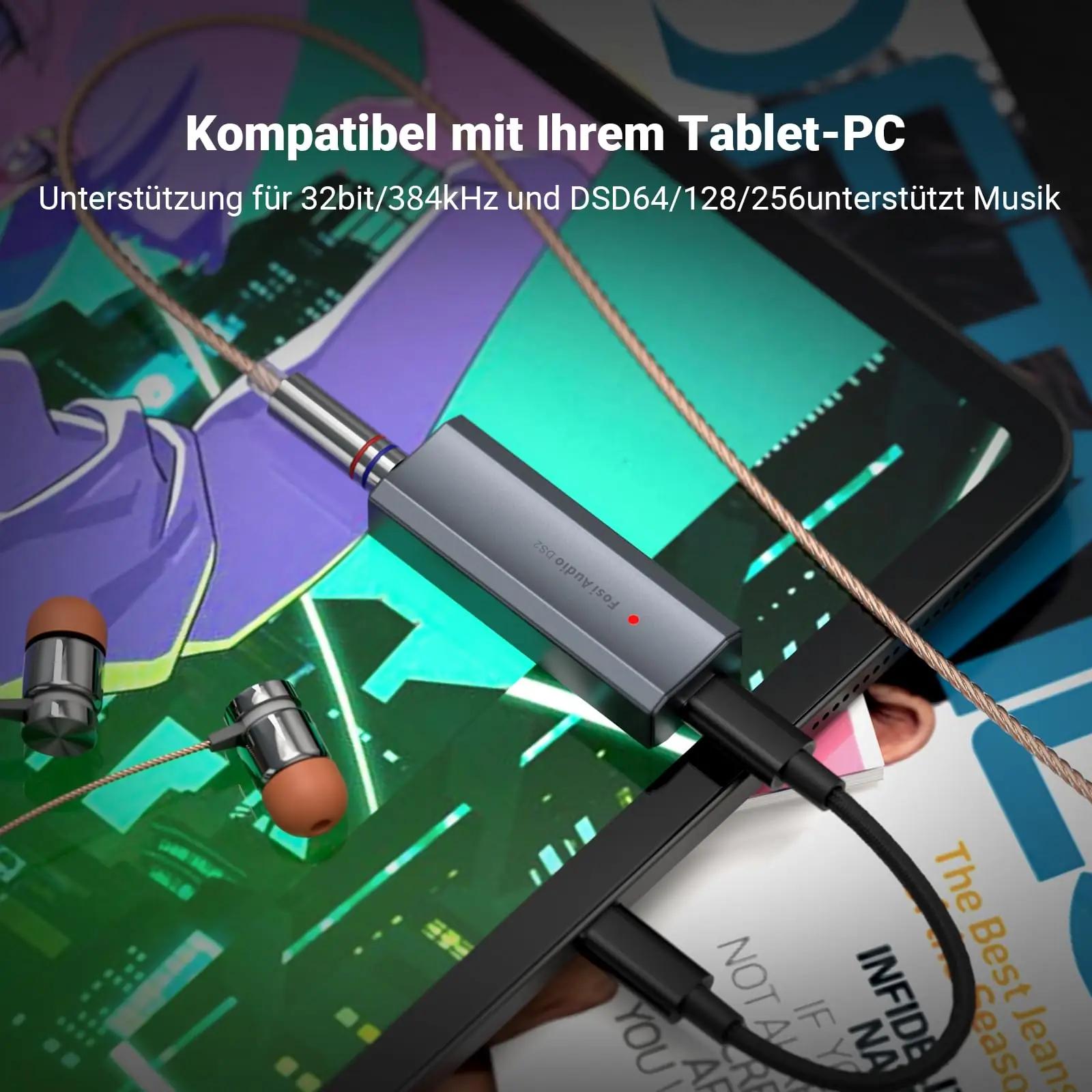 Fosi Audio metallist kaasaskantav DAC- ja kõrvaklappivõimendi – pilt 6