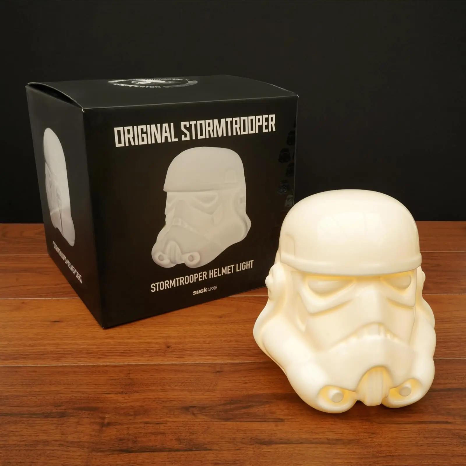 SUCK UK keraamiline Stormtrooper-lambi disainne accent – kasutusnäide