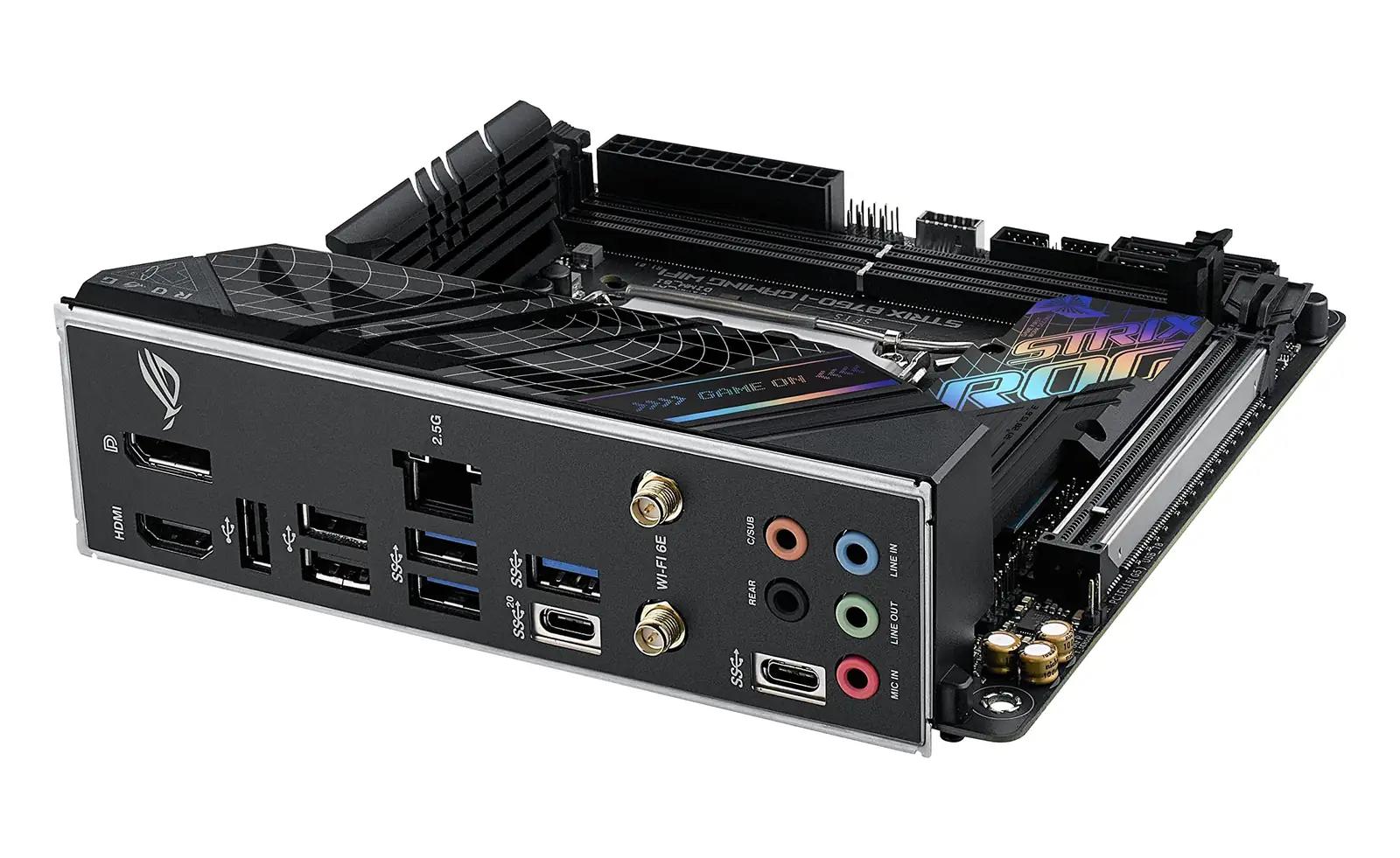 ASUS ROG Strix Mini-ITX emaplaat DDR5 ja WiFi 6E jõudlus – pilt 9
