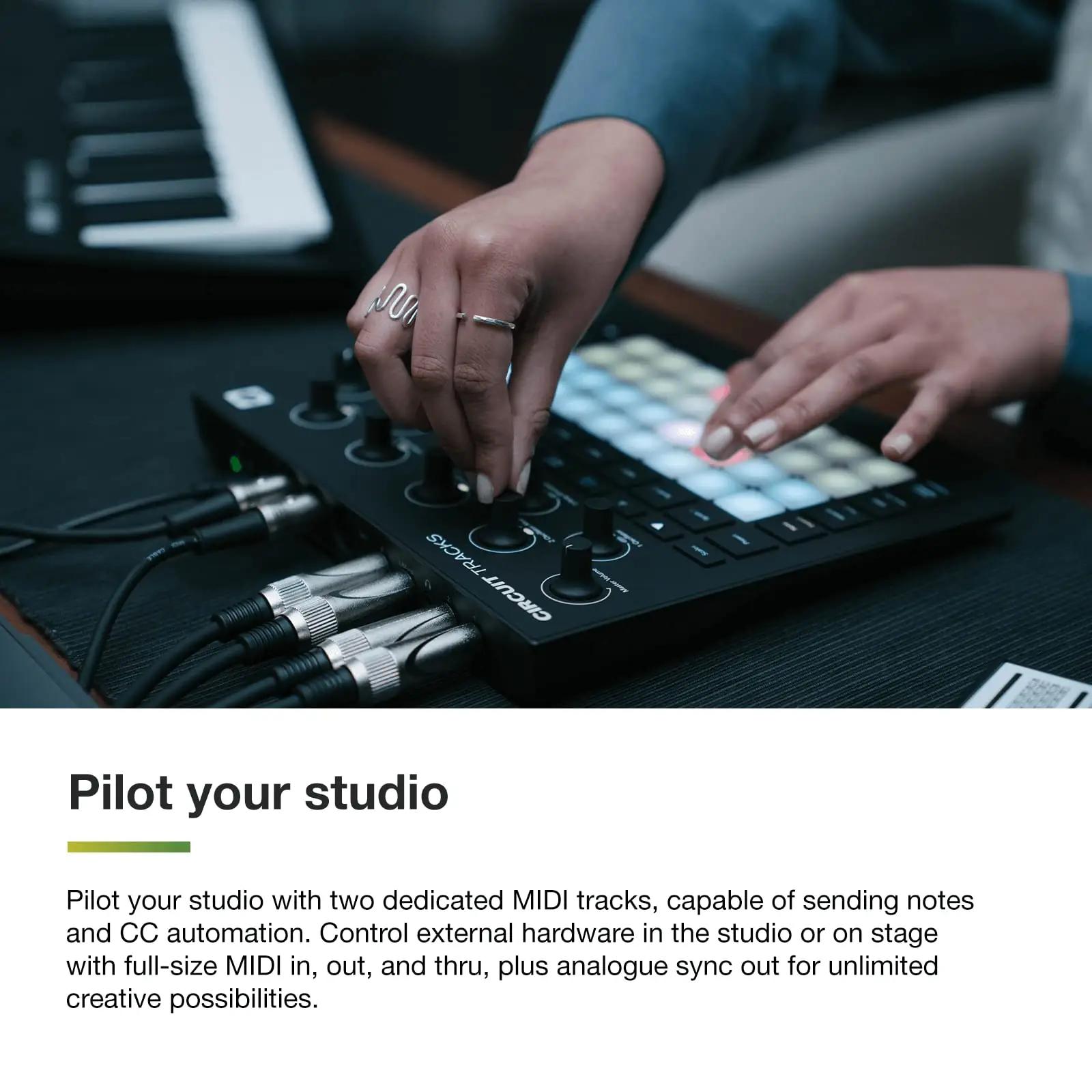 Novation groovebox: kerge süsinikkiust muusikaloome ja lavakõla – pilt 6