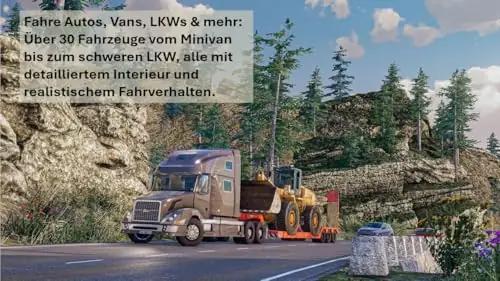 Aerosoft simulatsioonimäng Switchile — realistlik veoki juhtimine – kasutusnäide