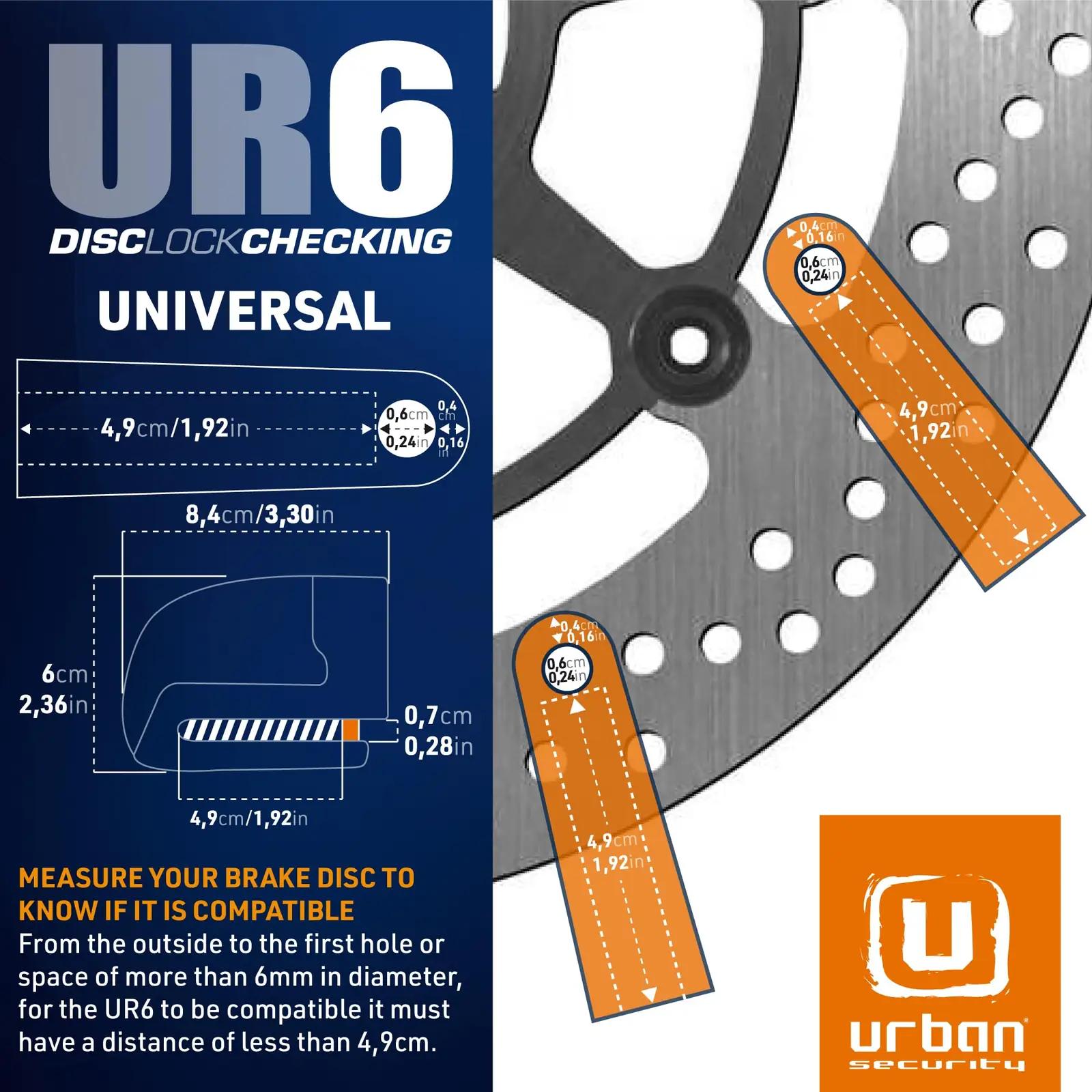 urban tugev metallist piduriketas-lukk alarmiga – pilt 8
