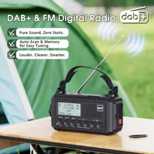 ROCAM CR1009PRO DAB dab-raadiod – detailne lähivaade