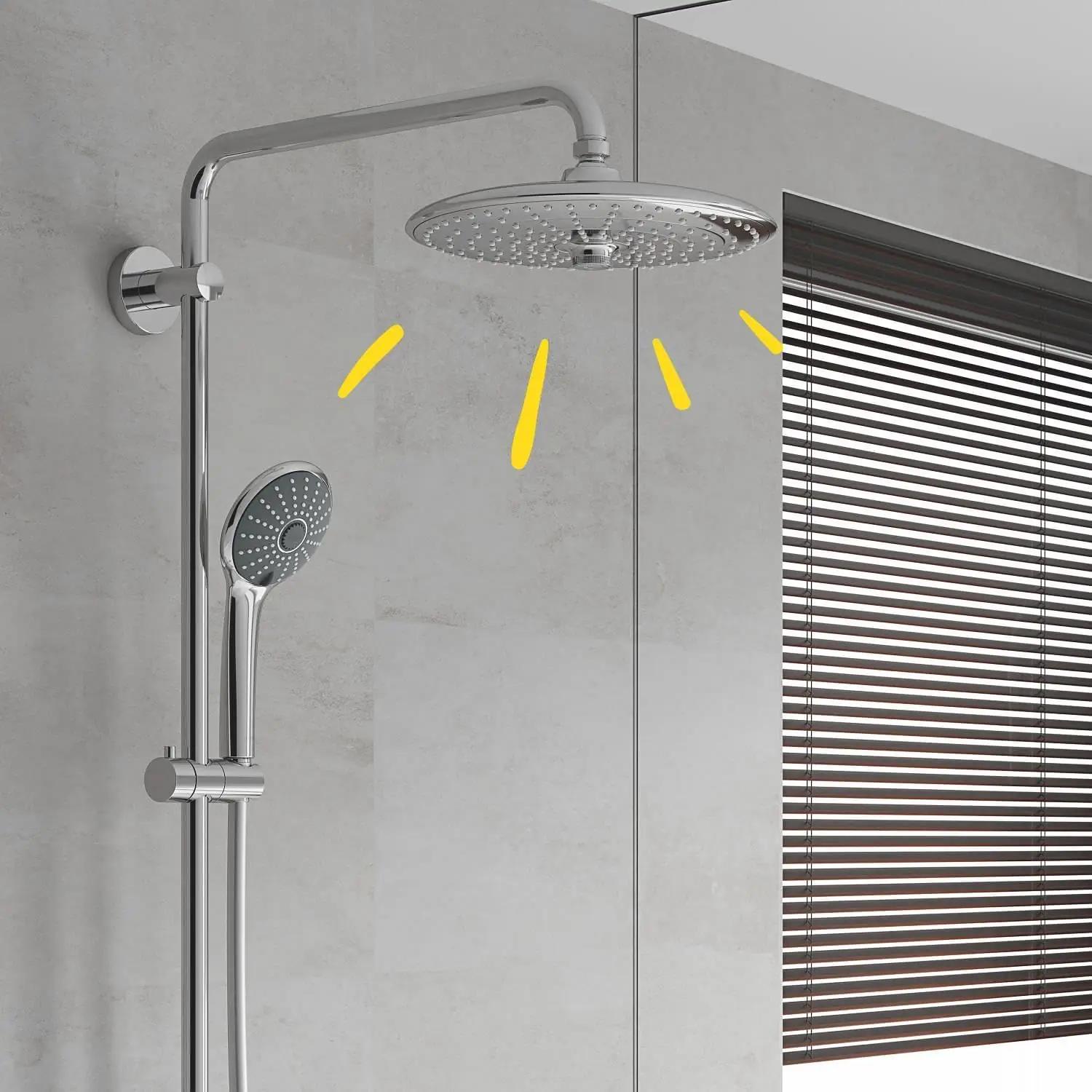 GROHE kromitud vihmadušš Ø260 – säästlik ja stiilne valik – lisavaade
