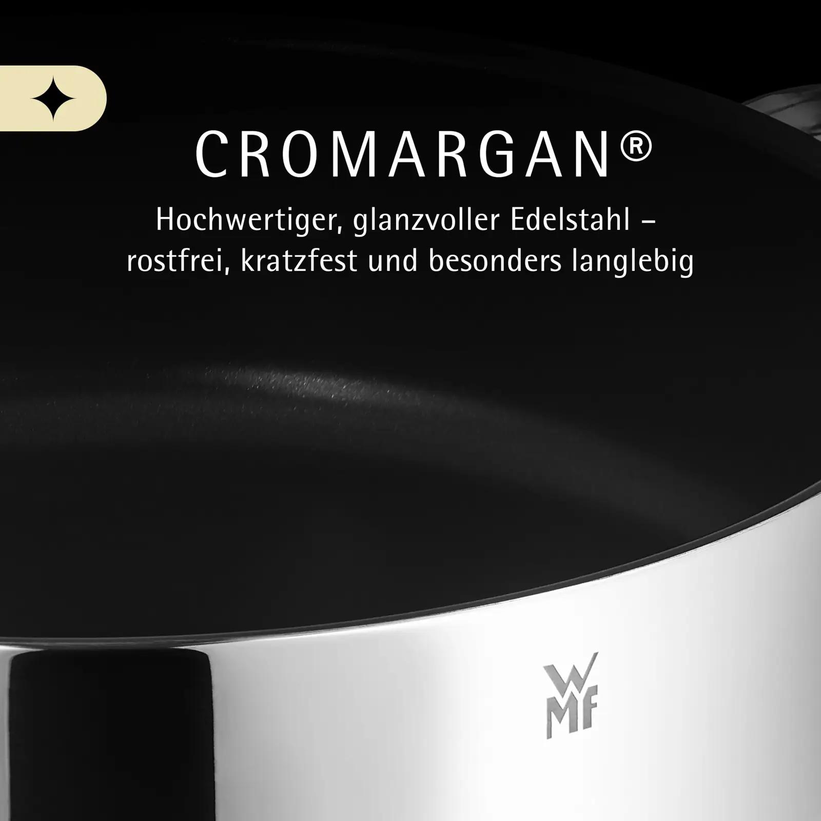 WMF roostevaba kõrgseina kastrul-pann 28 cm — mitmekülgne – detailne vaade