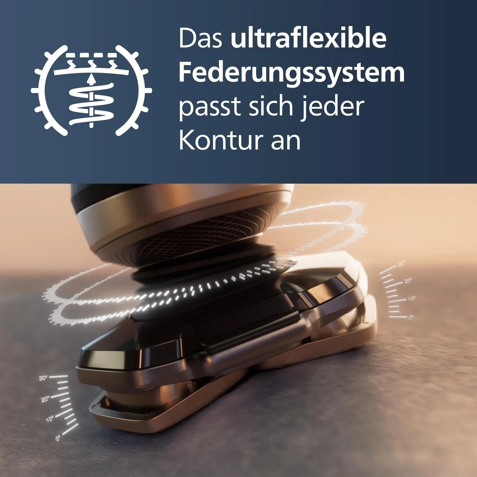 Philips luksuslik S9000 Prestige kuldne raseerija nahasõbraliku – kasutusnäide