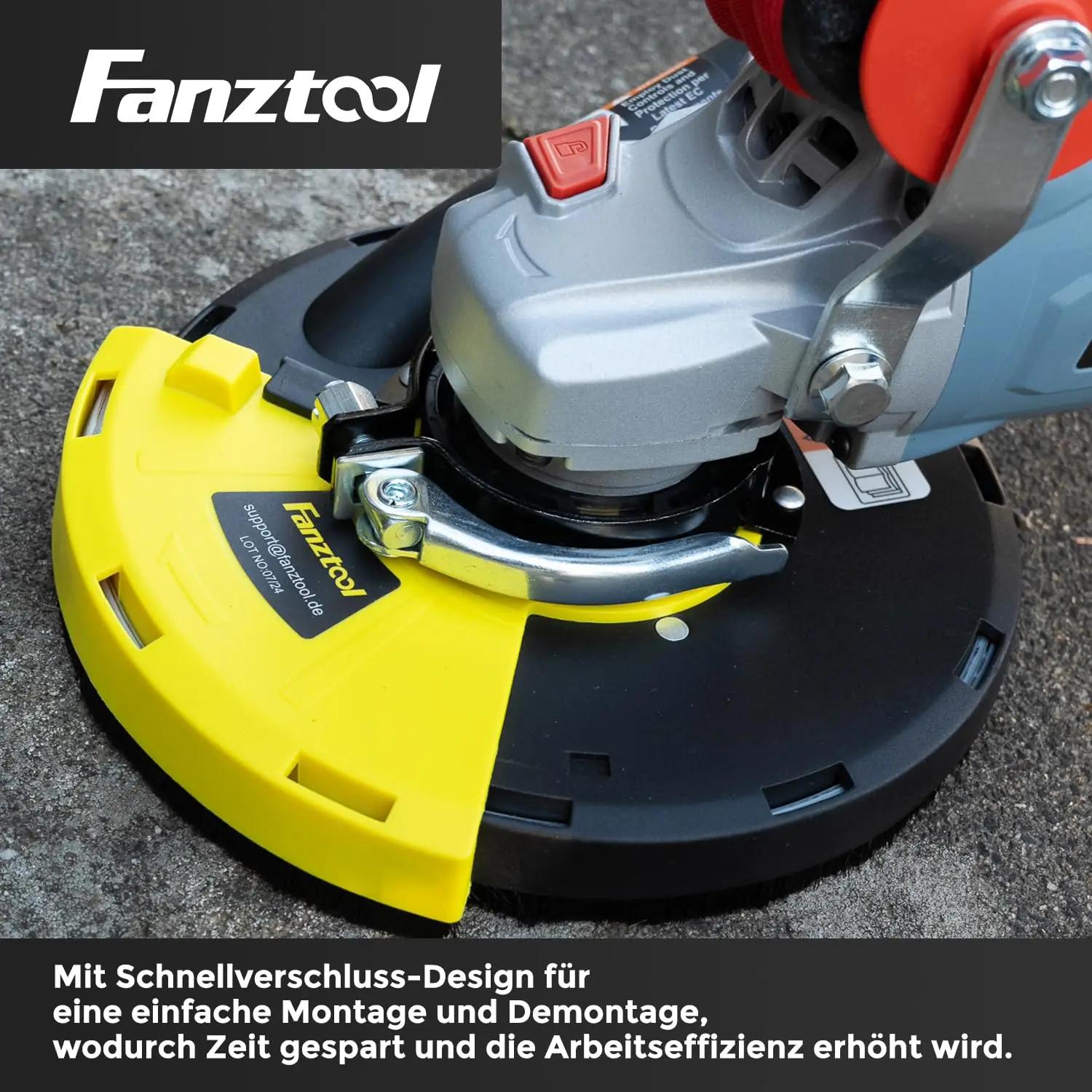 FANZTOOL tsement- ja plaadiliimi lihvija 180 mm, vastupidav – pilt 6