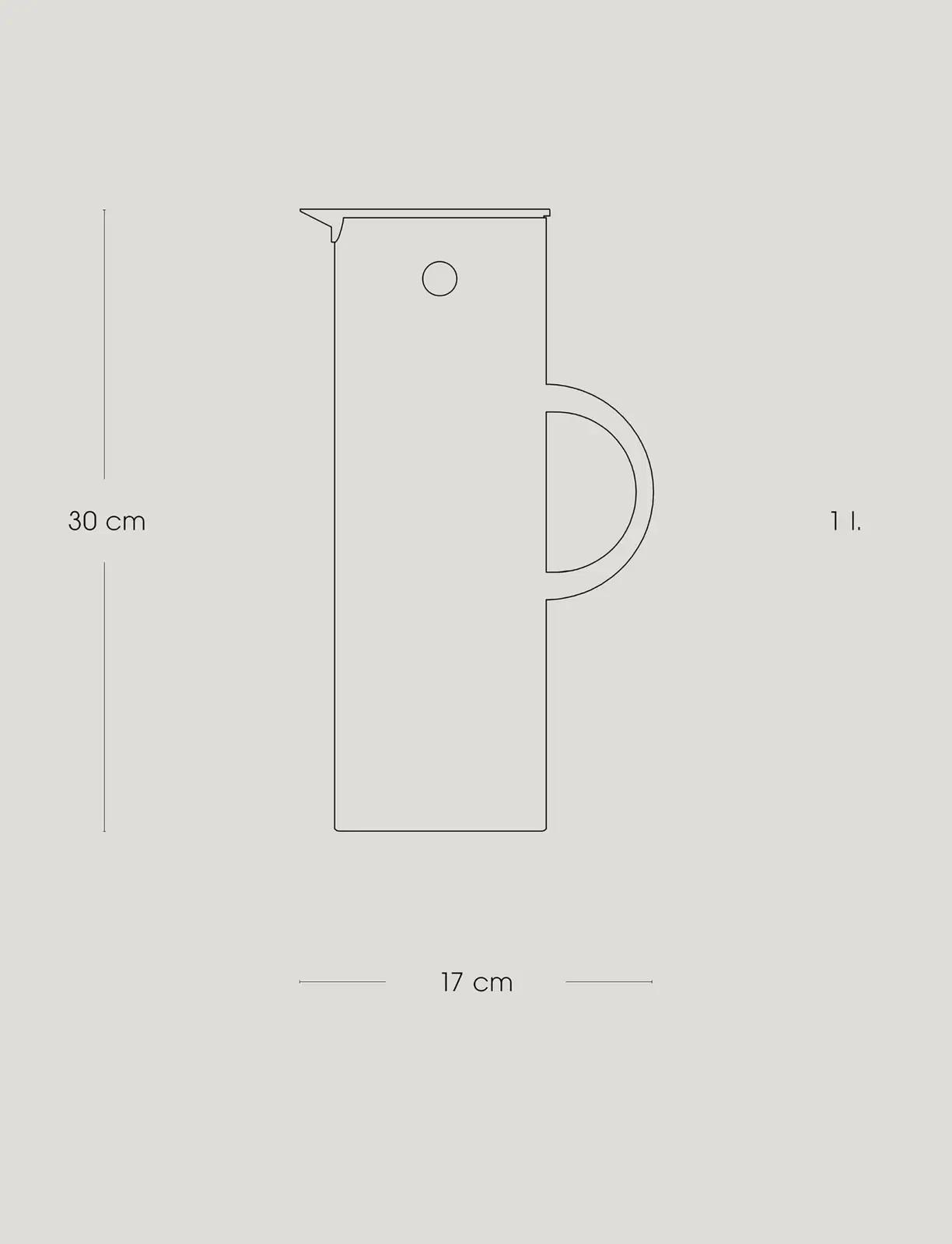 Stelton punane termoskann 1 l – vintage stiil ja isolatsioon – pakend ja tarvikud