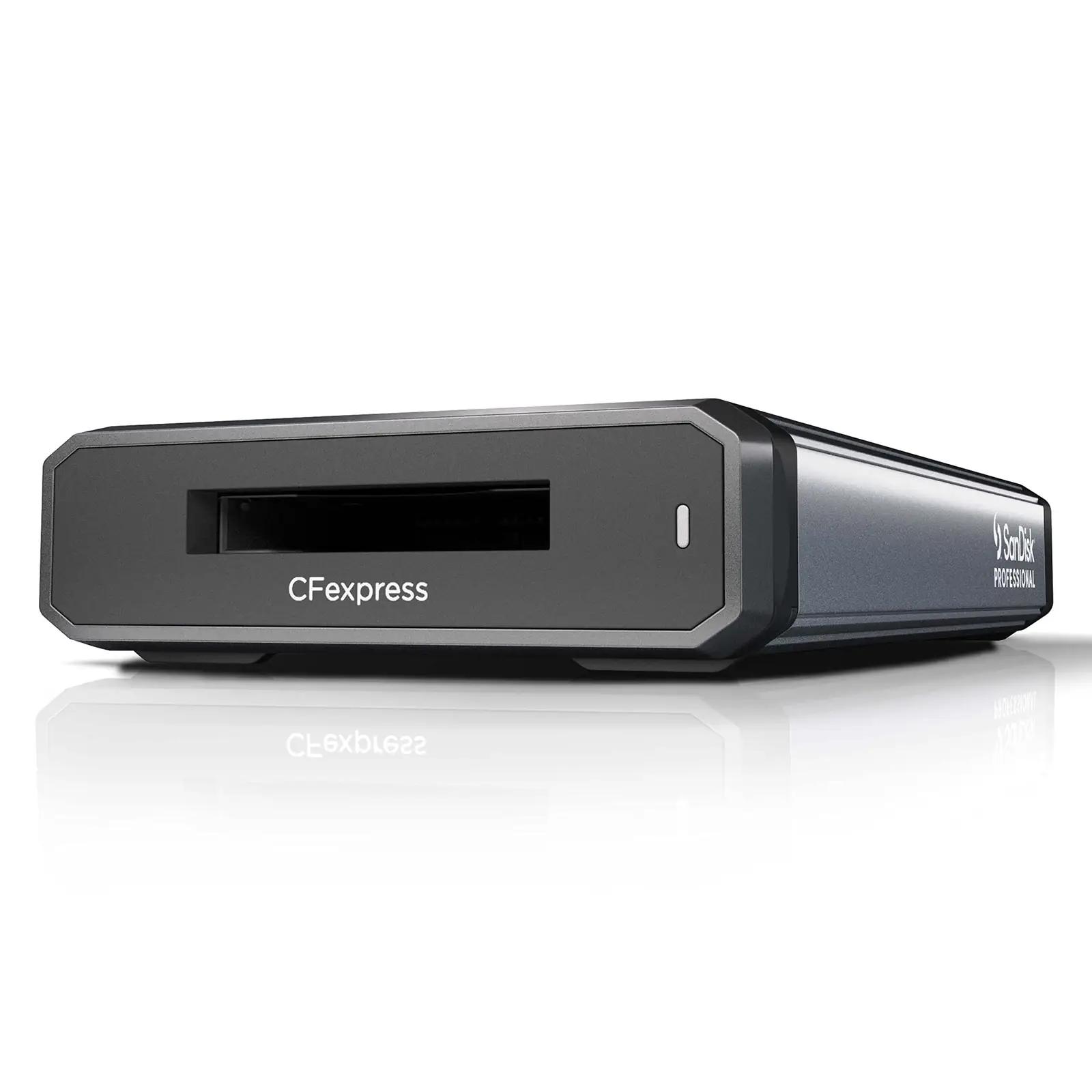 SanDisk Professional kiire CFexpress-kaardilugeja — USB-C ühilduv