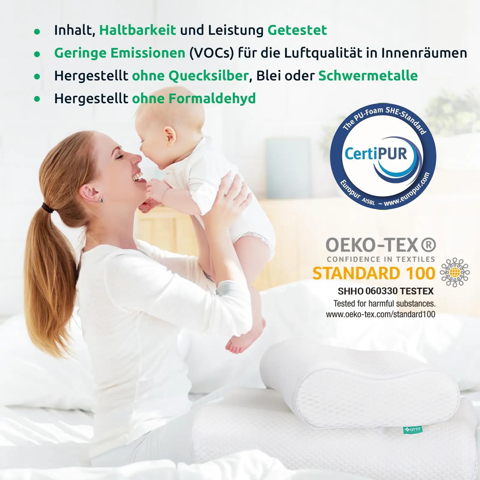 UTTU ergonomiline mälurõnga padi une- ja kaelatoeks – pilt 7