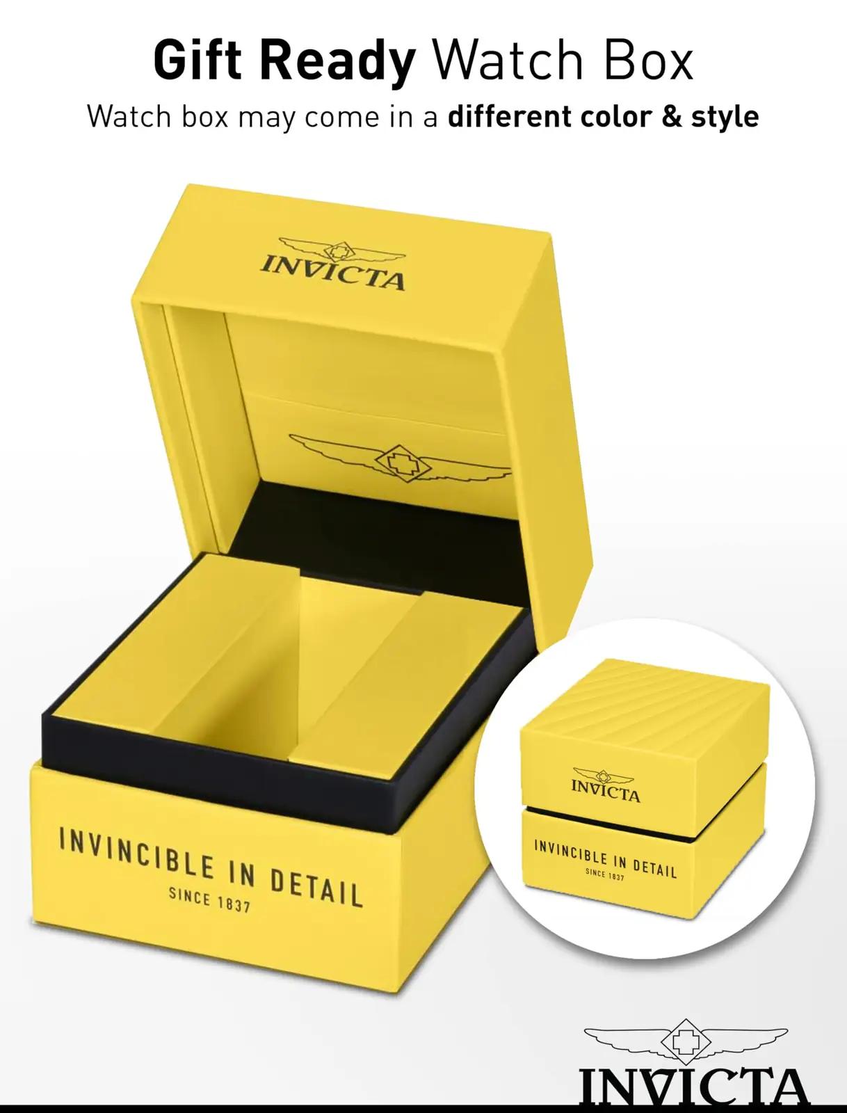 Invicta roostevabast terasest automaatkäekell — elegantne – pilt 7