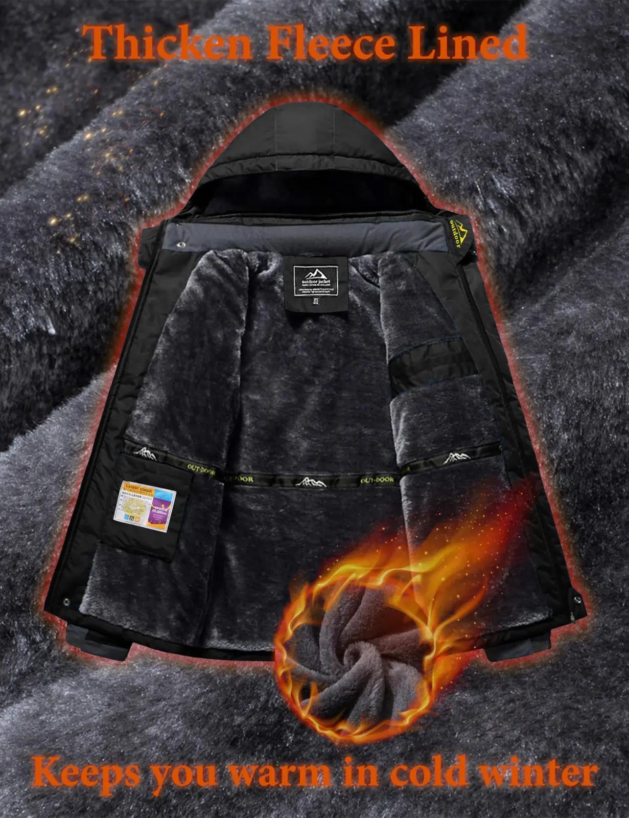 MAGCOMSEN soojendav softshell talvejope kapuutsiga mehele – pakend ja tarvikud