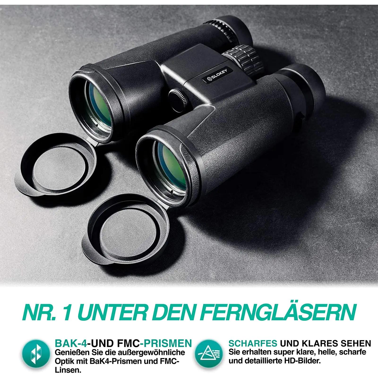 Slokey Discover The World 10×42 binokkel — kerge ja veekindel – detailne vaade