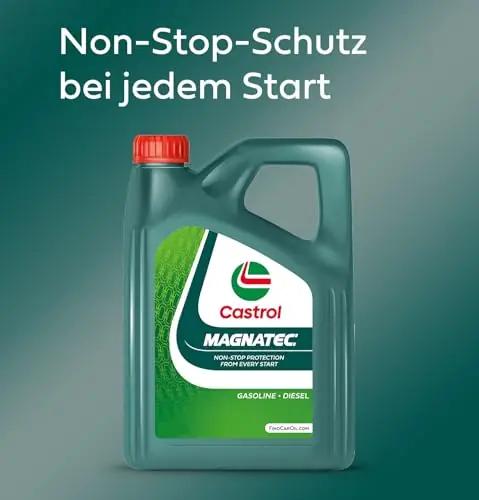 Castrol mootoriõli 5W-30 A5 5L — kaitsev ja säästlik valik – pakend ja tarvikud