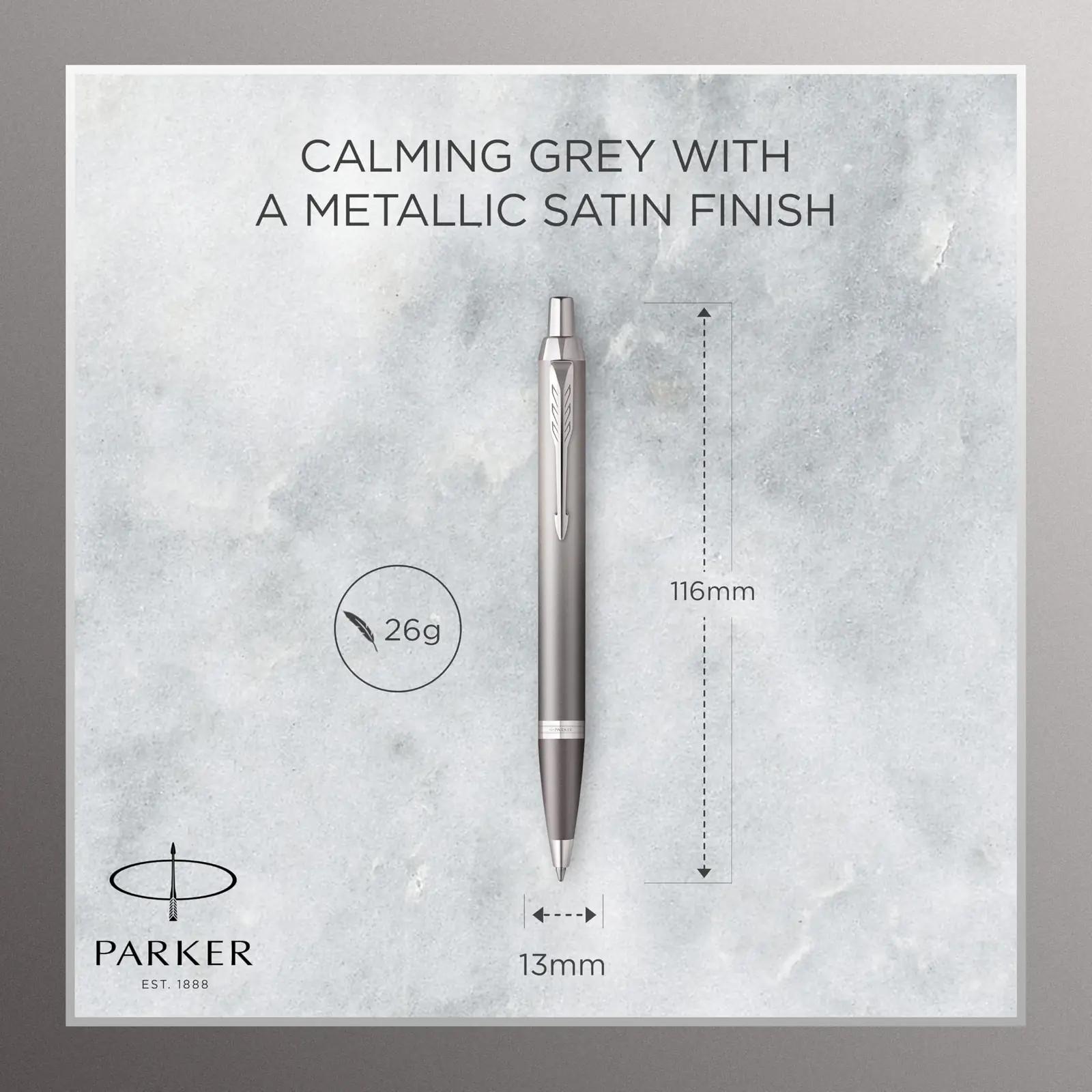 PARKER elegantne metallist kirjapliiats — sobib kingituseks – kasutusnäide