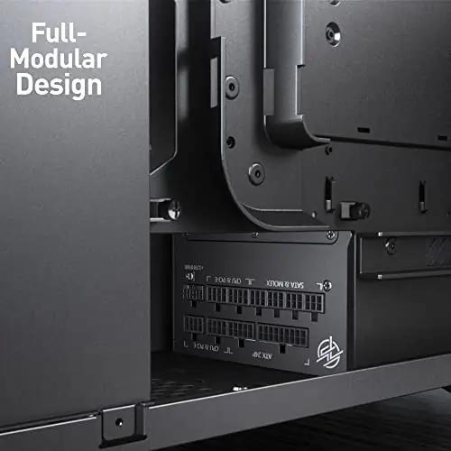 MSI jõuline 1000W kuldne toiteplokk – modulaarne ATX 3.0 – kasutusnäide