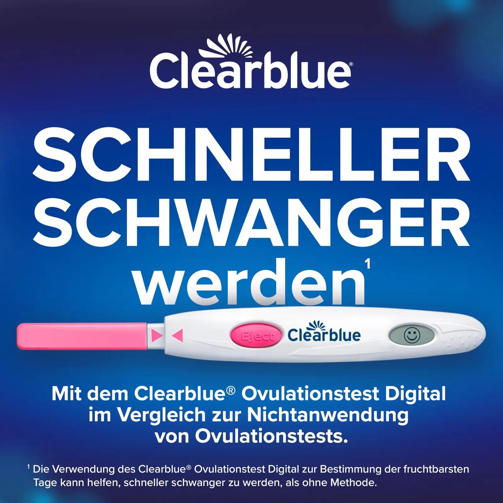 Clearblue digitaalne ovulatsioonitesti komplekt – detailne vaade