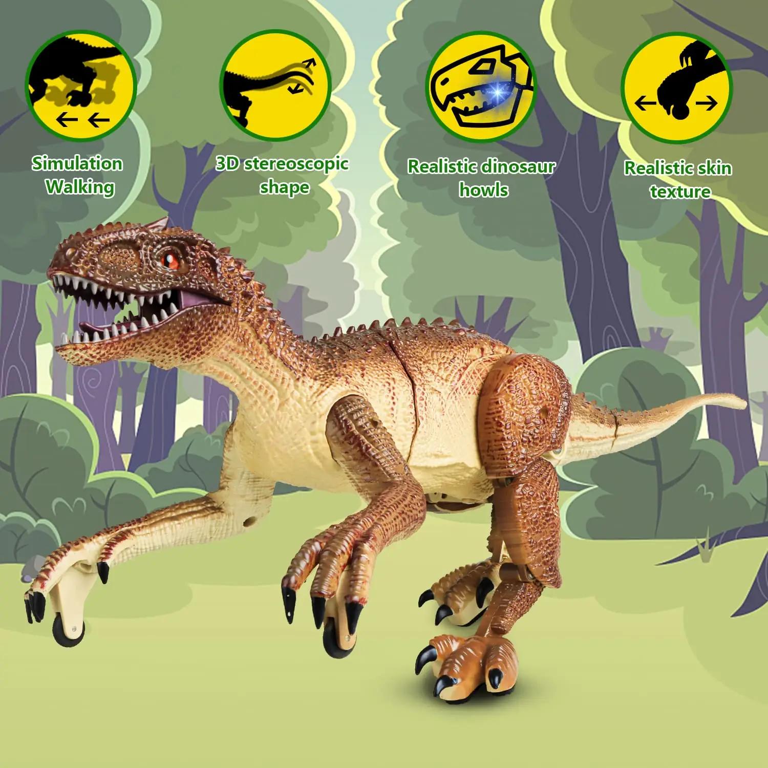 Kizmyee realistlik dinosaurus mänguasi laste loovmänguks – pakend ja tarvikud