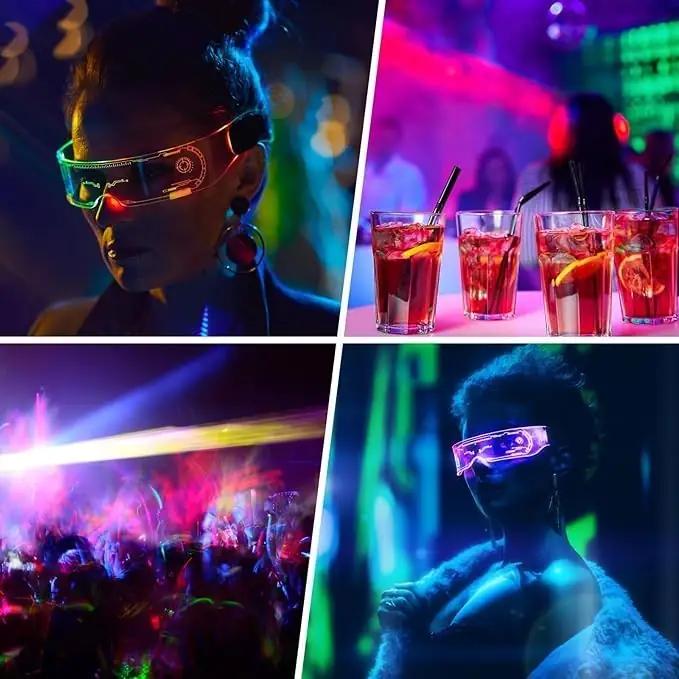 Yomaido LED-silmaluup: fluoresseeriv pidu- ja cosplay-aksessuaar – pilt 7