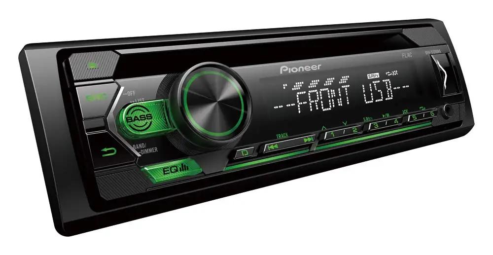 PIONEER DEH-S120UBG autoradiod – detailne lähivaade