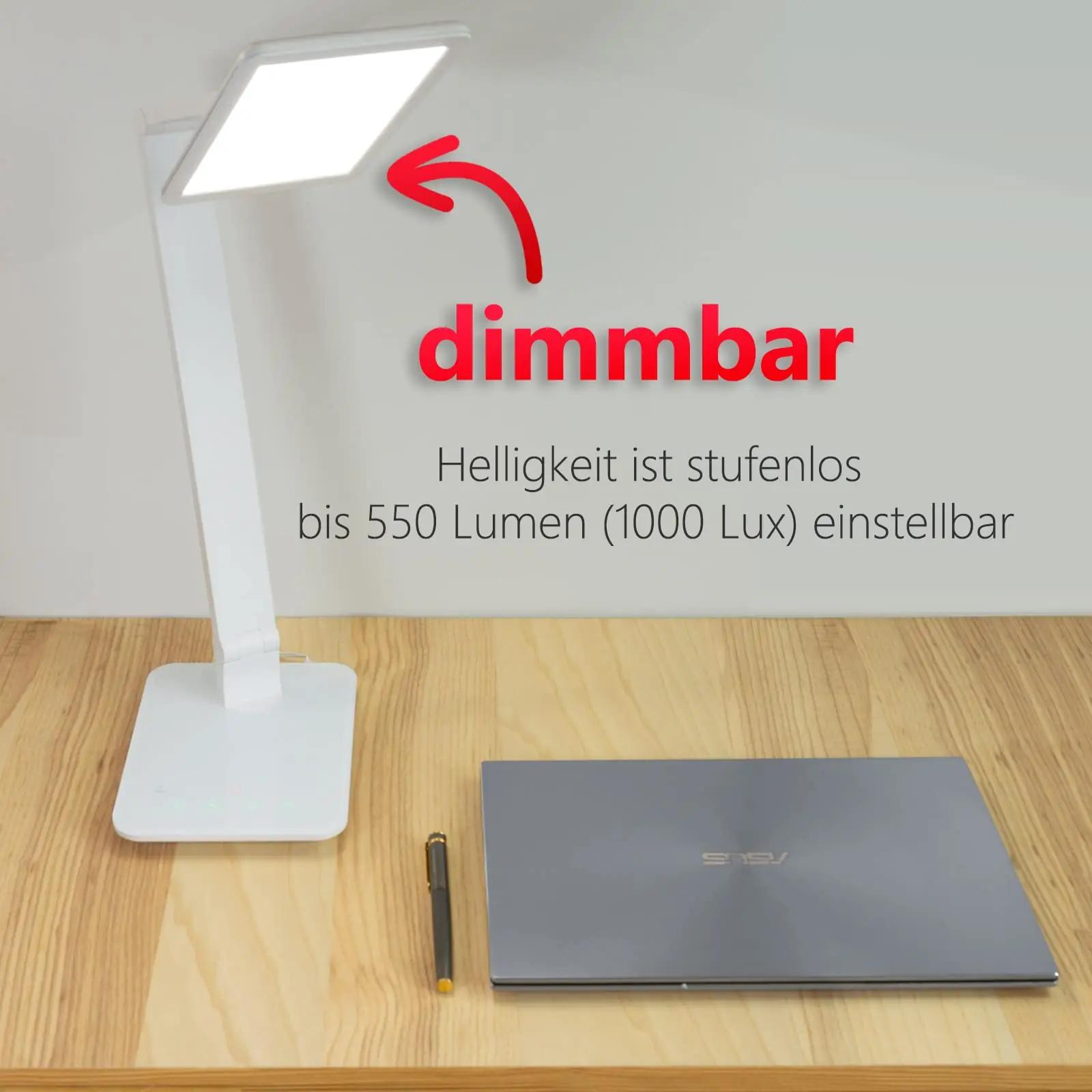 FeinTech LED-laualamp — reguleeritav valgus ja tugev alumiinium – pilt 7