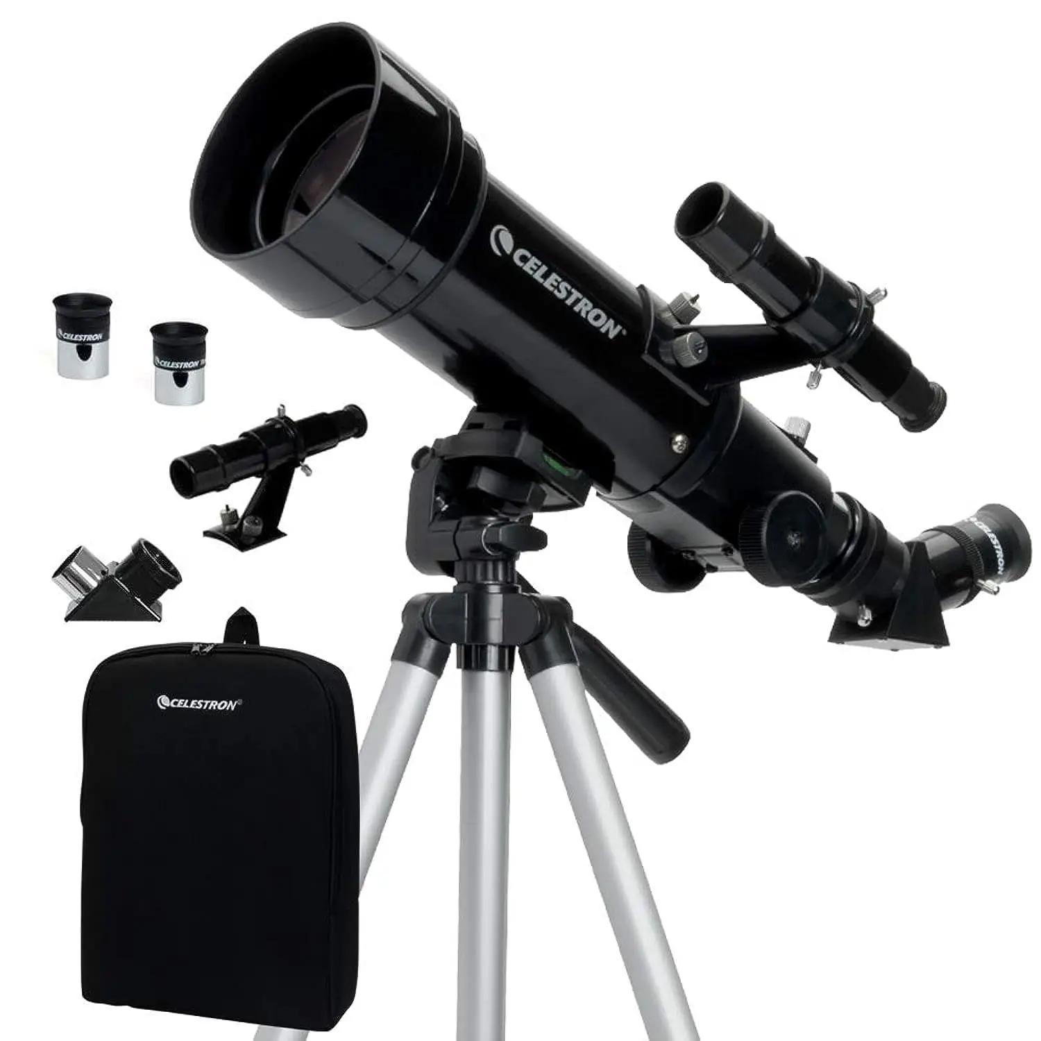 Celestron kaasaskantav TravelScope 70 — kerge reisiteleskoop