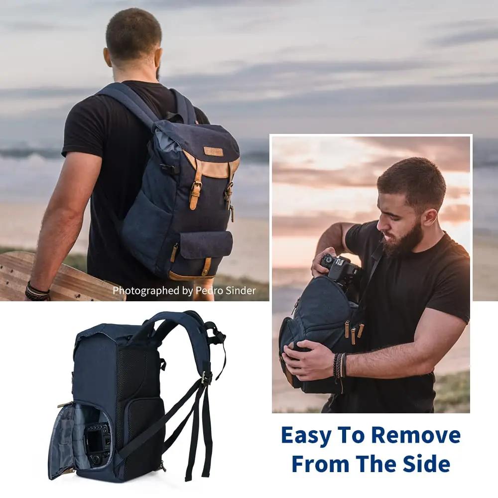 K&F CONCEPT veekindel 20L rolltop fotokott — vastupidav materjal – pakend ja tarvikud