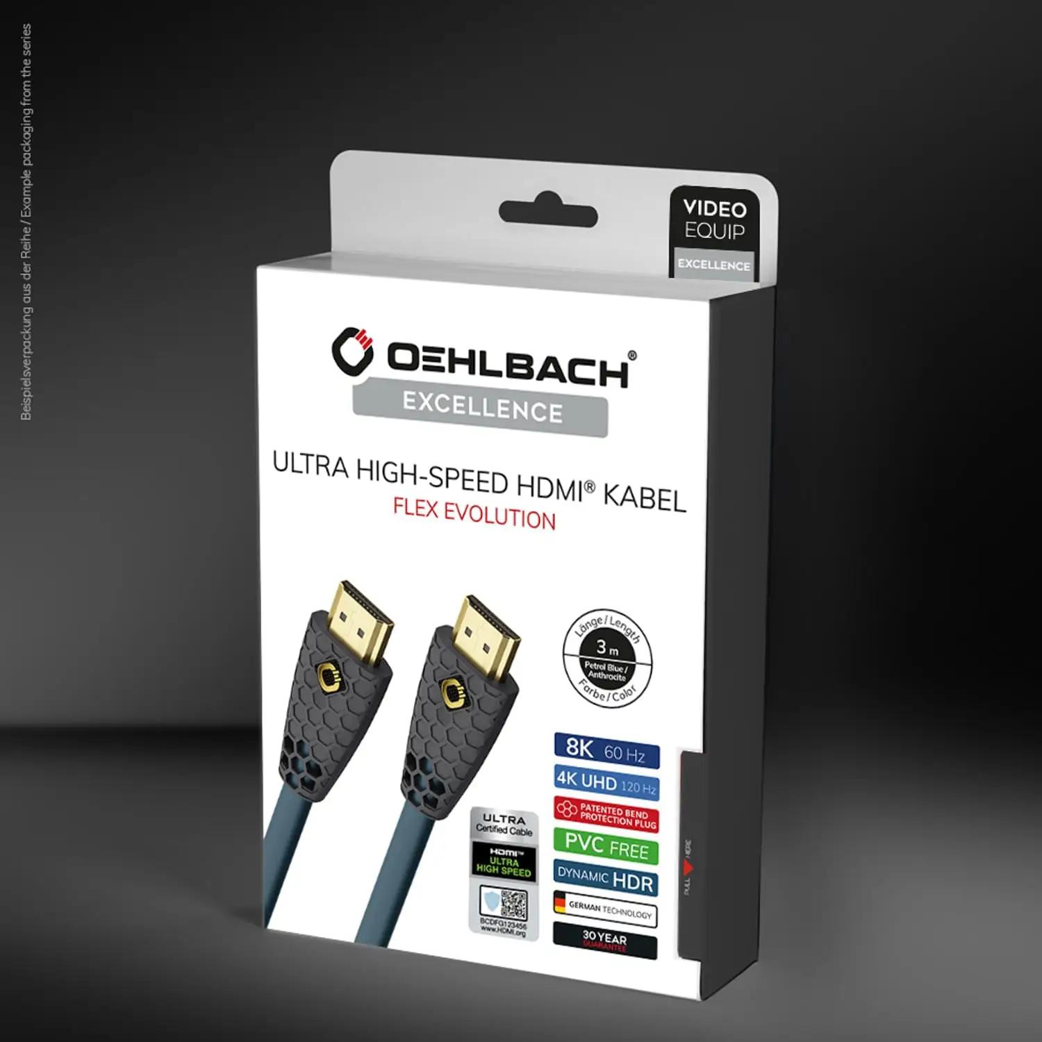OEHLBACH kvaliteetne 8K HDMI-kaabel — vastupidav, 2 m – pilt 7