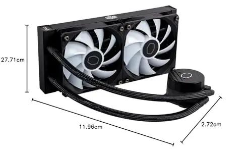Cooler Master veejahuti 240 mm – vaikne metallist jahutus – pilt 9