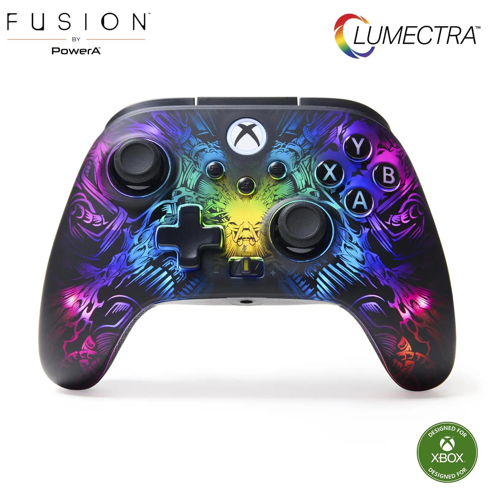 PowerA juhtmevaba FUSION Pro kontroller — RGB-efektid ja täpne