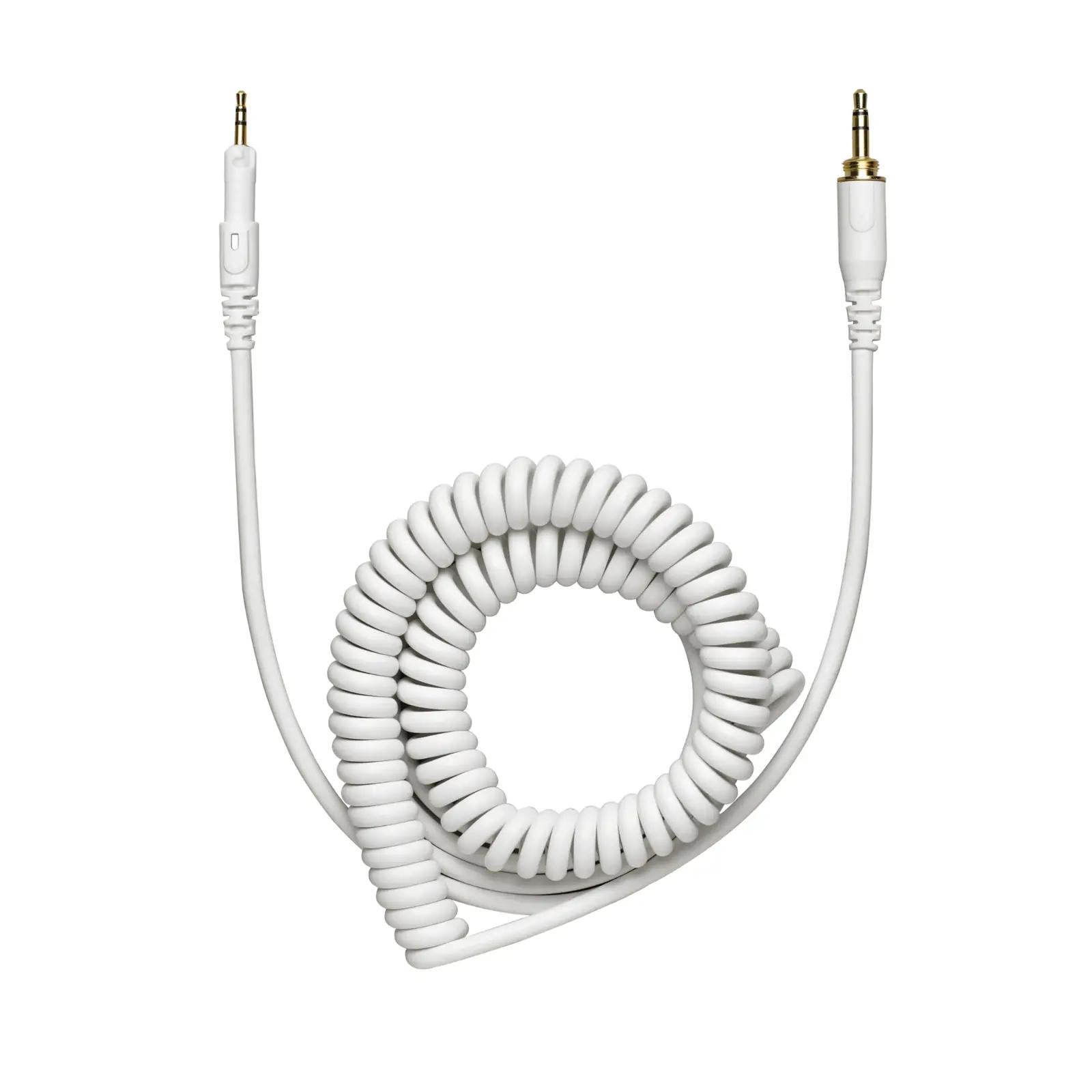 Audio-Technica valged stuudiokõrvaklapid — täpne monitorimine – kasutusnäide