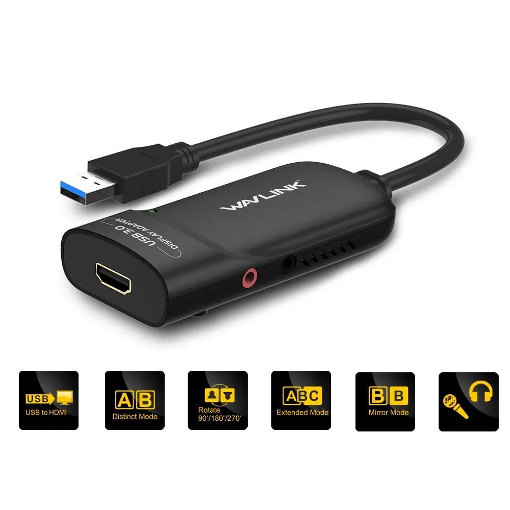 WAVLINK UG-3501H usb-adapterid – detailne lähivaade