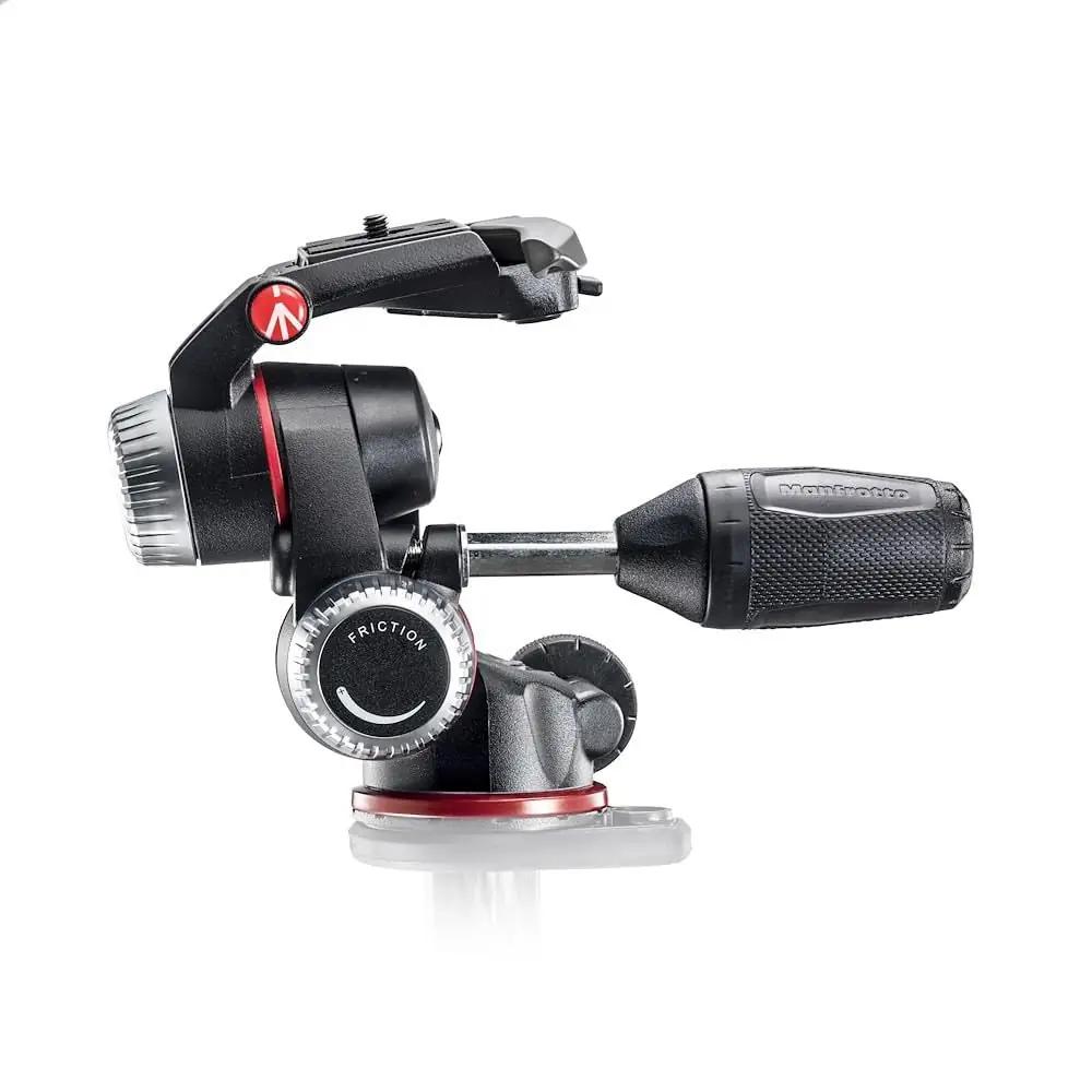 Manfrotto MHXPRO-3W korpused ja kotid – detailne lähivaade