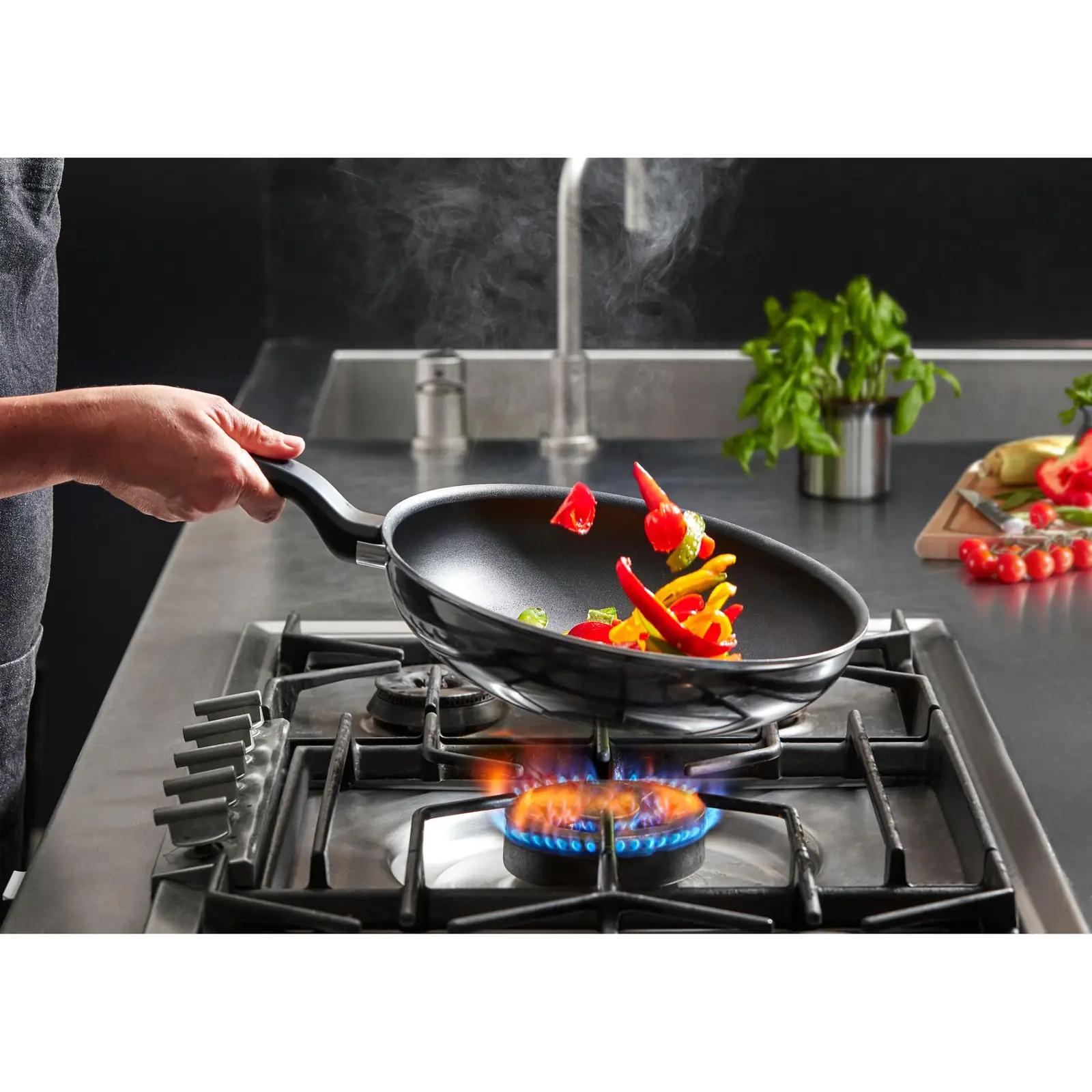 Tefal vastupidav 28 cm wok — kergesti puhastatav ja mitmekülgne – lisavaade