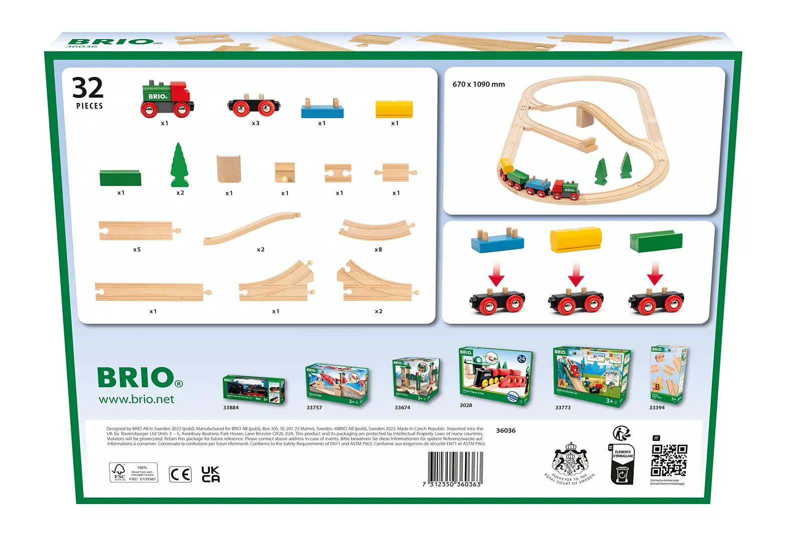 BRIO puidust juubelrongikomplekt – klassikaline kingitus lastele – pilt 6