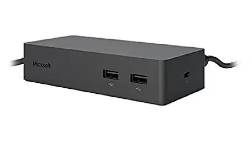 Microsoft mugav Surface Dock – kompaktne laadimis- ja ühendusjaam – kasutusnäide