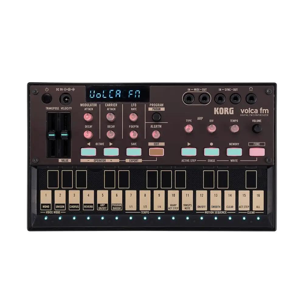 KORG kompaktsest plastikust lahe FM sünteiser — Volca FM2