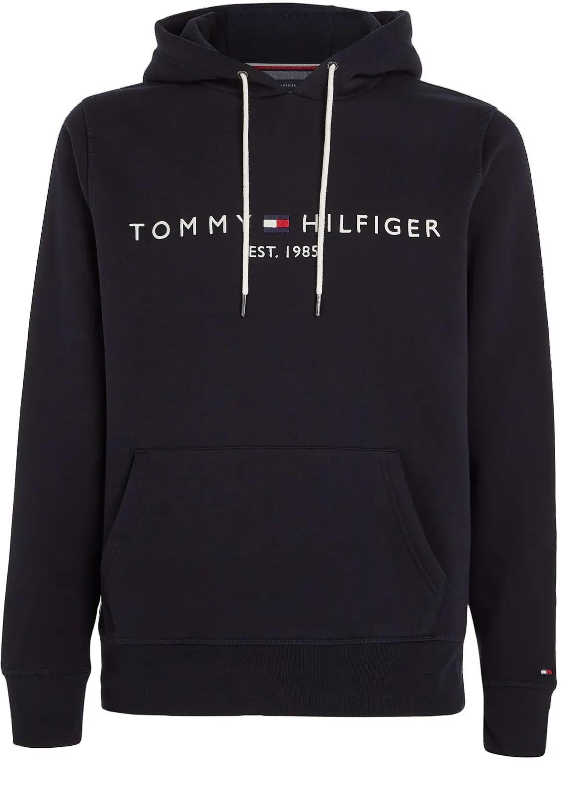 Tommy Hilfiger puuvillane kapuutsiga dressipluus — mugav ja – pilt 6