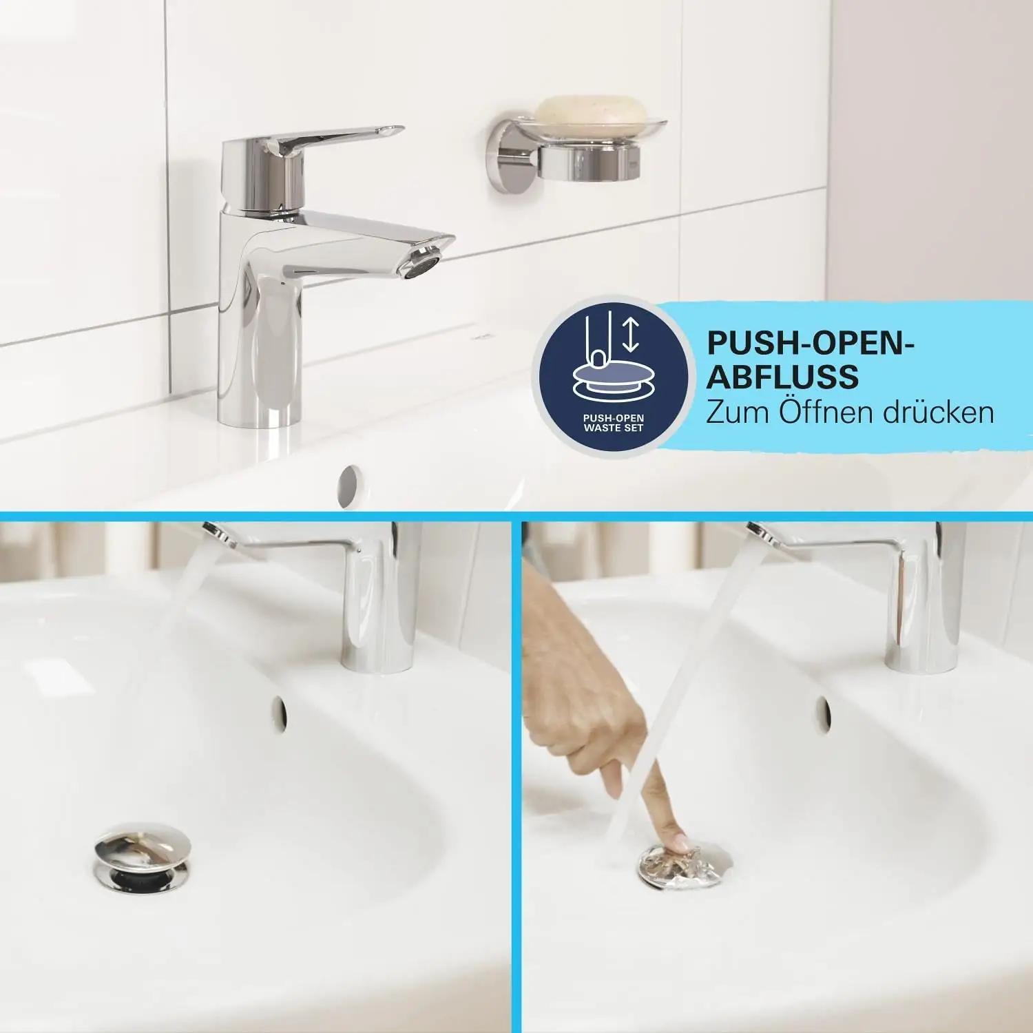 GROHE Start kroomitud vannitoa segisti — veesäästlik valik – lisavaade