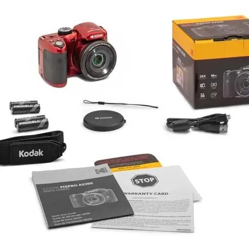 KODAK kompaktne 25× optiline zoom – AZ255RD punane kaamera – pilt 9