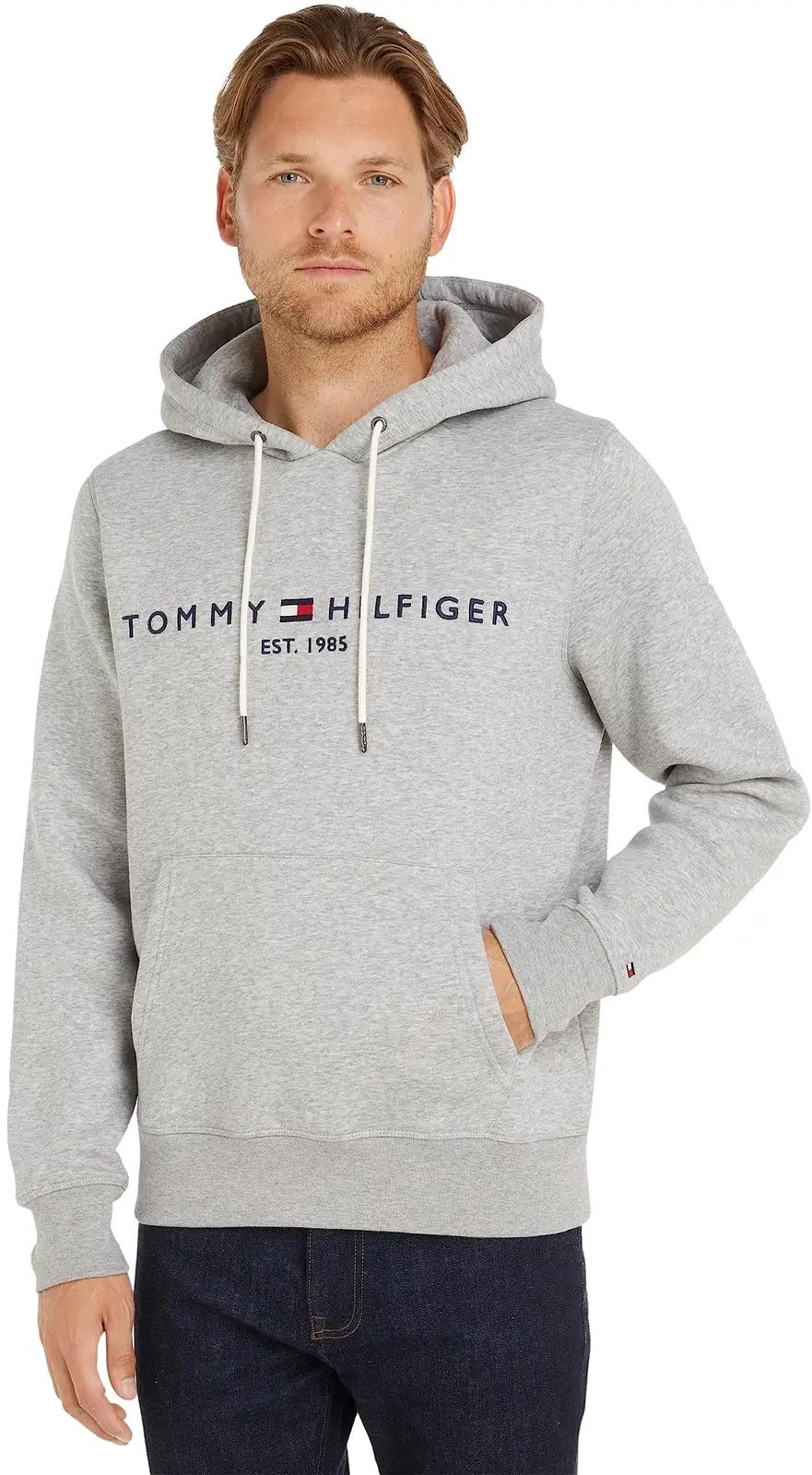 Tommy Hilfiger puuvillane kapuutsiga meeste pusa — mugav stiil